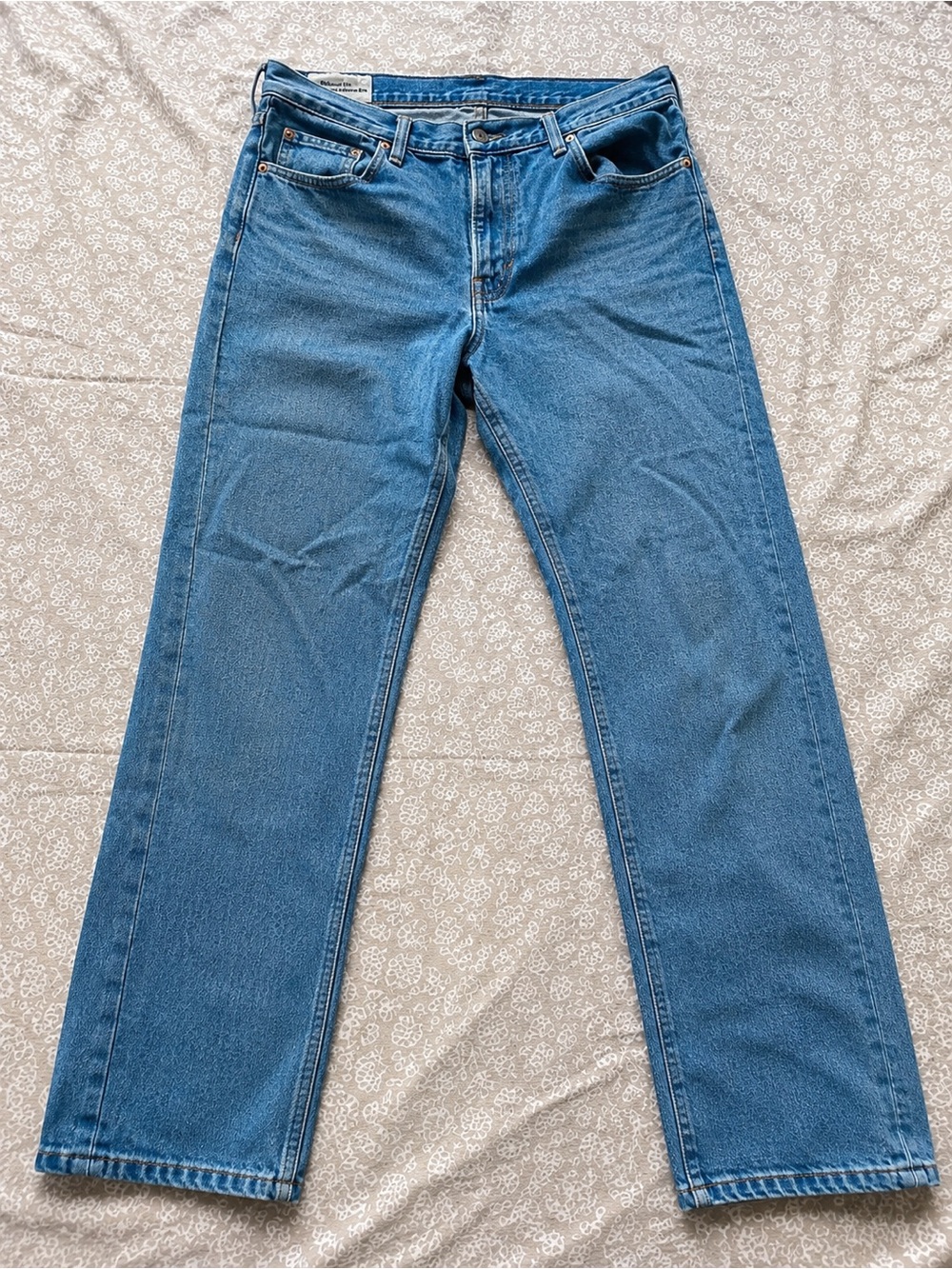 H&M Light Blue Relaxed Fit Denim Jeans